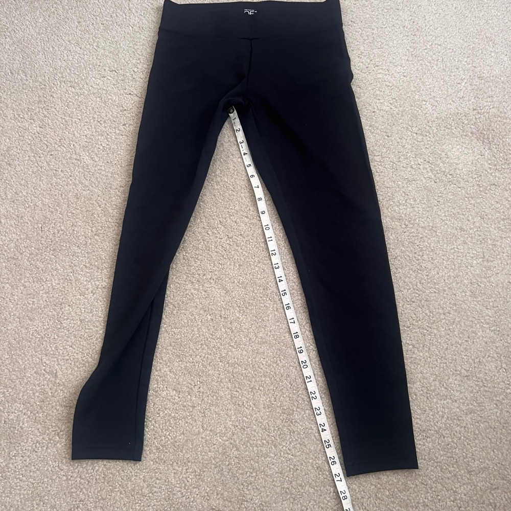 Ann Taylor LOFT Leggings Women's Small Black Stretch Career Casual Pants - Picture 7 of 7